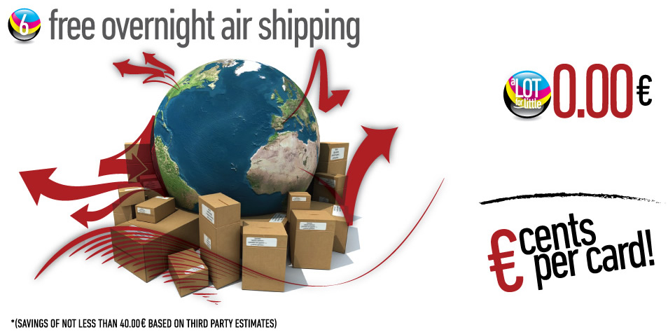 Free overnight air shipping