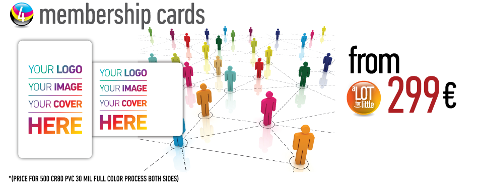 Membership cards - from €229